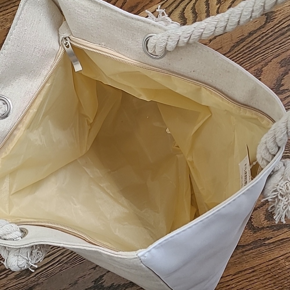 Large Sun Beach tote bag NWT - Picture 7 of 8